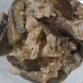 ♪ゆきうさぎ♪'s cooksnap of when they made フライパンひとつで！豚肉と茄子のおろし煮.