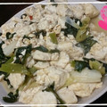 あやぽよまん's cooksnap of when they made 豆腐とわけぎの炒め物.