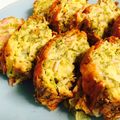 yuki1453's cooksnap of when they made 菜の花とベーコンのケークサレ.