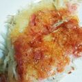 ひとみみしゃん's cooksnap of when they made 簡単＊じゃが芋ベーコンチーズガレット＊.
