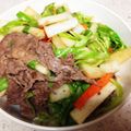 ☆junjun★'s cooksnap of when they made 牛肉と長芋のオイバター炒め.