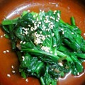 なぎさｖ's cooksnap of when they made ほうれん草のおひたし.