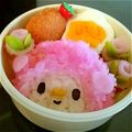 ✿yoko✿'s cooksnap of when they made ふわふわピアノちゃん弁当：キャラ弁.