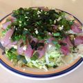 elliharr's cooksnap of when they made カツオのタタキ☆サラダ.