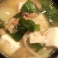 クックZ69KDS☆'s cooksnap of when they made 風邪予防◎ニラ納豆・えのき・豆腐の味噌汁.