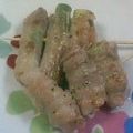 ぶるう★べりい's cooksnap of when they made アスパラの豚肉巻き串.
