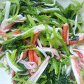 クック1PNL8C☆'s cooksnap of when they made ☺レンジで簡単♪かにかまと三つ葉の和え物.