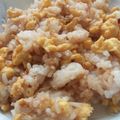 にゃにゃーん☆'s cooksnap of when they made 鶏油を使った卵のチャーハン.