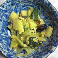 けいよせふ's cooksnap of when they made 春限定♪葉玉ねぎと筍の卵とじ.