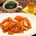 maytan555's cooksnap of when they made チキンごろごろチキンライス.