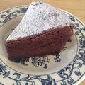 yo5ko's cooksnap of when they made 板チョコで＊ガトーショコラ.