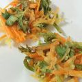 ＢiＢiすみれ's cooksnap of when they made 野薔薇（ノイバラ）の新芽と人参の天ぷら.