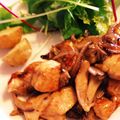 Benitomama's cooksnap of when they made 簡単でヘルシー☆鶏胸肉の柔らか甘辛炒め.