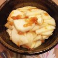Ipong's cooksnap of when they made 簡単☆かぶの梅あえ.
