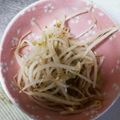 ma___111's cooksnap of when they made もやしだけ、塩麹炒め.