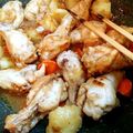 クックP4PLGM☆'s cooksnap of when they made 手羽元とじゃがいもの簡単煮.