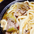 へなちょこ猫's cooksnap of when they made 豚ロース肉と厚揚げと卵の味噌煮込みうどん.