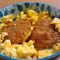 ゆかみちゅ's cooksnap of when they made 簡単！市販のとんかつでかつ丼！.