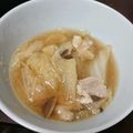 ちっぴー23's cooksnap of when they made お腹に優しい！鶏しょうがみぞれ鍋！.