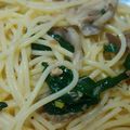 nyobushige's cooksnap of when they made サバ缶のパスタ.