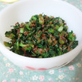 miykitchen's cooksnap of when they made あまった大根の葉の簡単炒め.