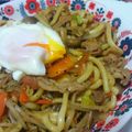 ゆんのぉぉぉ's cooksnap of when they made ランチに簡単！フライパンひとつで焼うどん.