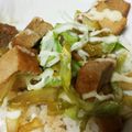 emikkoママ's cooksnap of when they made キャベツと厚揚げの甘辛丼.
