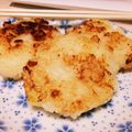 マカロニア's cooksnap of when they made 余ったご飯とじゃがいも１個でいももち～.