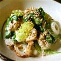 acubi◎'s cooksnap of when they made ツナとチンゲン菜のサラダ.