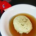 shukima's cooksnap of when they made ☆簡単チーズドームなオニオンスープ★.