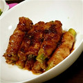♡compact♡'s cooksnap of when they made 簡単定番☆アスパラの豚肉巻き.