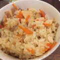 りんごん人's cooksnap of when they made 我が家の具沢山♡タケノコご飯♡.
