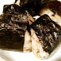 ふーどあばたー's cooksnap of when they made 簡単美味い♪しば漬け塩昆布おむすび♪.