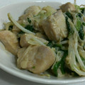 さちはる☆'s cooksnap of when they made ☆鶏肉とほうれん草のオイマヨ炒め☆.