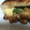 yurietti's cooksnap of when they made フワフワ♥しそ納豆チーズはんぺん.