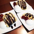 まゅみん。's cooksnap of when they made バナナミルクレープロールケーキ☆簡単.