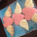 りーたろーmama's cooksnap of when they made 天使の羽♡エンジェルクッキーmini.
