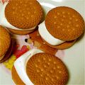 ささちゃん12's cooksnap of when they made 超簡単★マシュマロサンドクッキー.