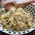 YUKIKI☆'s cooksnap of when they made 絶品☆和風しらすチャーハン.