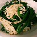 mykmykmyk's cooksnap of when they made ほうれん草とエノキの梅和え.