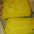 yuu2013's cooksnap of when they made いつまでもフワフワ☆かぼちゃ食パン.