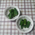 アタックひめちゃん's cooksnap of when they made オクラの焼き浸し♪簡単副菜一品.