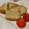快くん's cooksnap of when they made 混ぜて焼くだけミルク紅茶フレンチトースト.