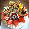 スーパーフード's cooksnap of when they made キャラケーキ『◆妖怪ウォッチ◆』.