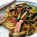 kyon0205's cooksnap of when they made お家にある食材で…★簡単★和風パスタ★.