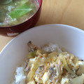 ママめがね's cooksnap of when they made 丼ぶりにも・おかずにOK！アサリの卵とじ.