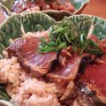 みやこじか's cooksnap of when they made かつおの漬け丼.