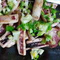 funekko's cooksnap of when they made いかのマヨ姿焼き・ねぎ＆レモン＆黒胡椒で.