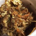 kurokoma's cooksnap of when they made 春の味☆つくしの味噌たまごとじ.