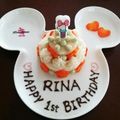 ＊＊りなmama＊＊'s cooksnap of when they made ヨーグルト不使用！1歳の誕生日ケーキ♡.